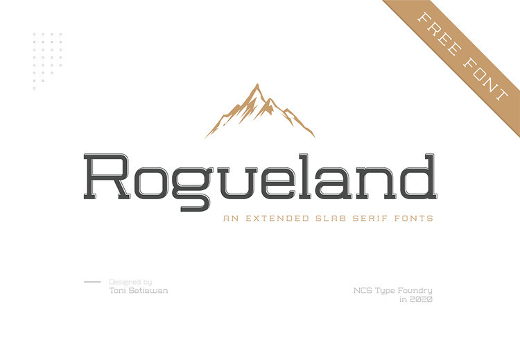 Rogueland Slab Font