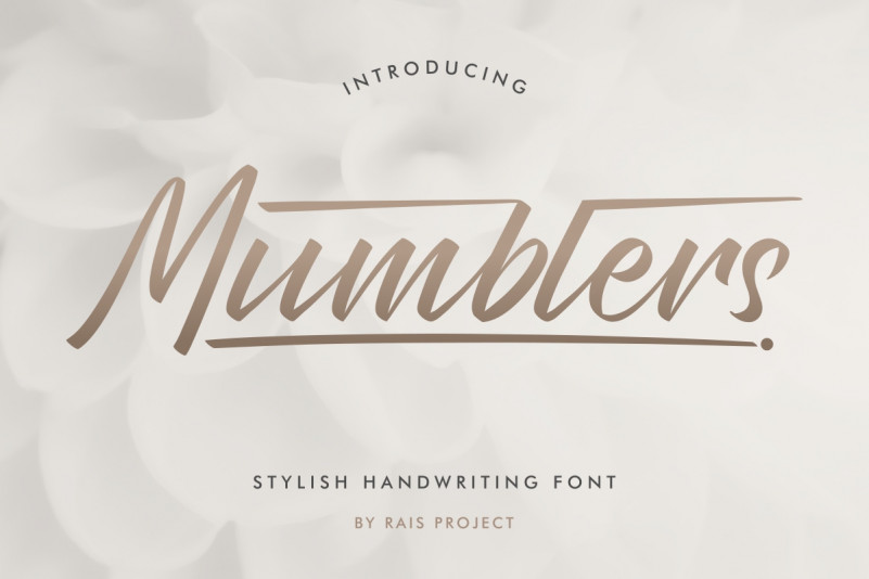 Mumblers Font