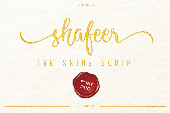 Shafeer Font