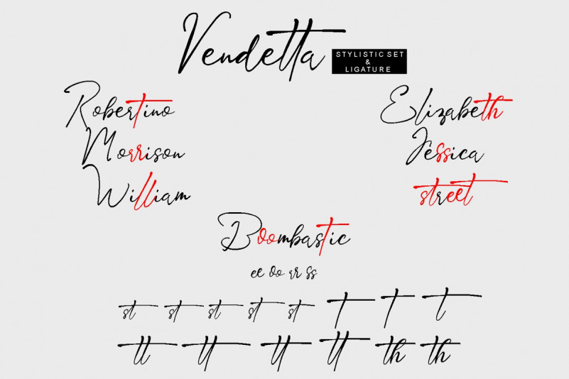 Vendetta Font