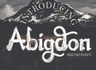Abigdon Font