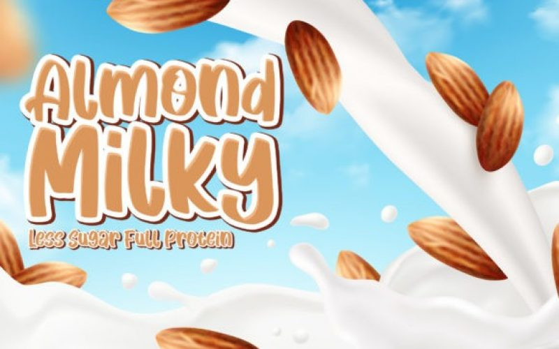 Almond Cream Font