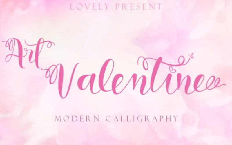 Art Valentine Font