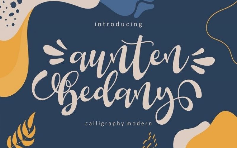 Aunten Bedany Font