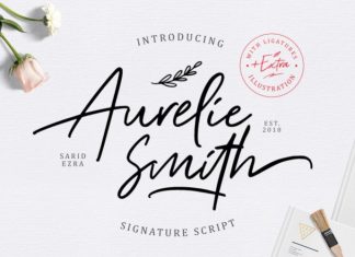 Aurelie Smith Font