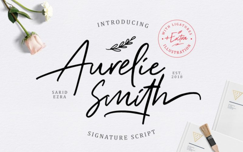 Aurelie Smith Font