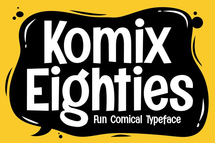 Komix Eighties Font