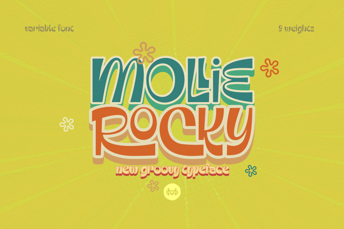 Mollie Rocky Font