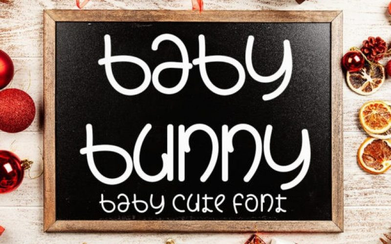 Baby Bunny Font