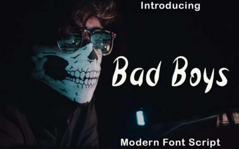 Bad Boys Font