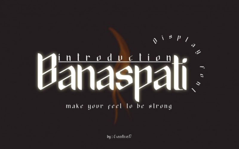 Banaspati Font