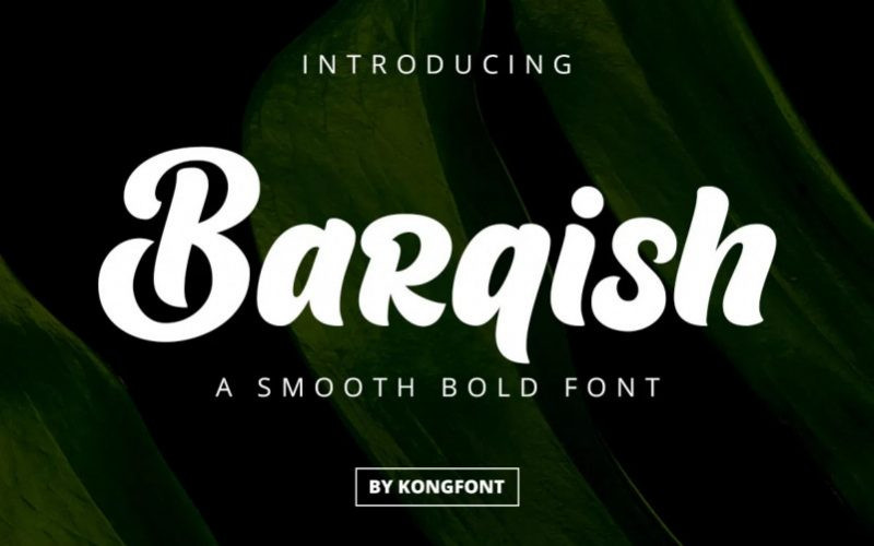 Barqish Font