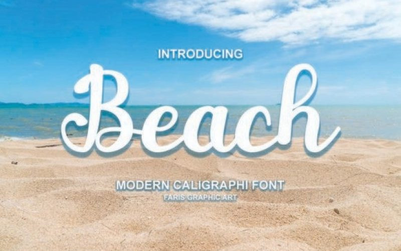 Beach Font