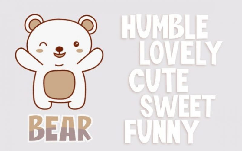 Bear And Bunny Font