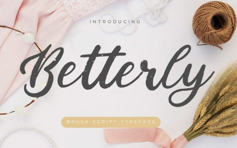 Betterly Font