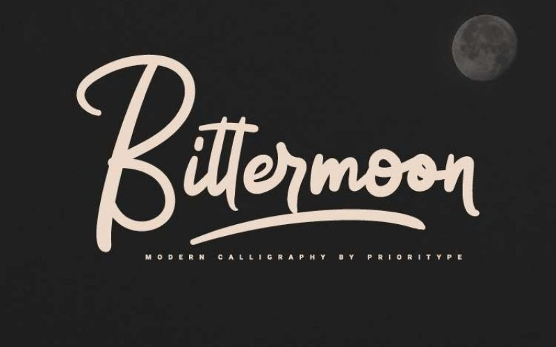 Bittermoon Font