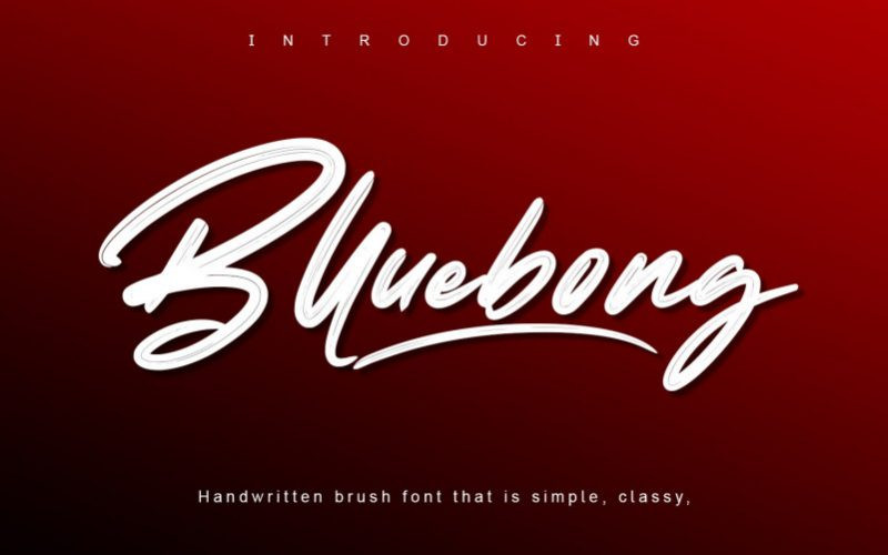 Blluebong Font