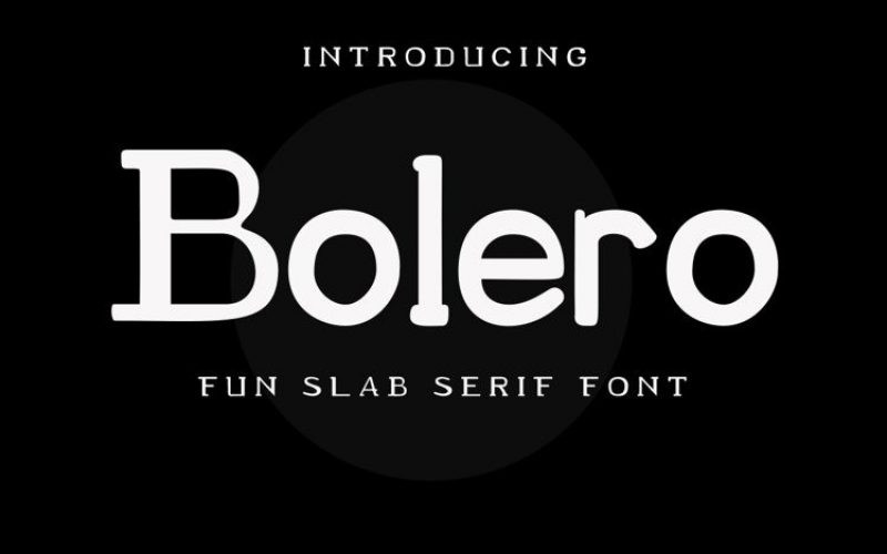 Bolero Font