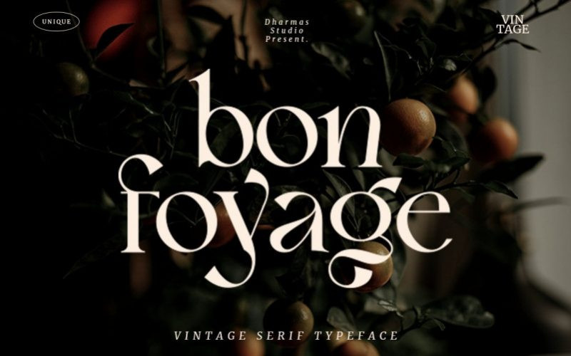 Bon Foyage Font