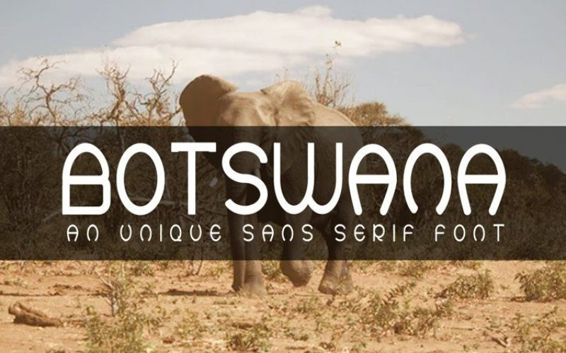 BOTSWANA Font