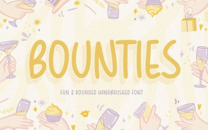 BOUNTIES Font