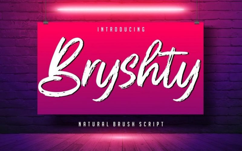 Bryshty Font