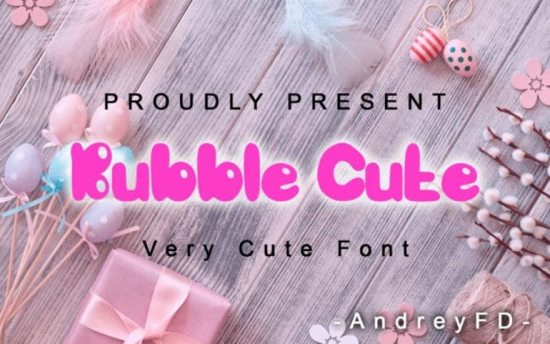 Bubble Cute Font