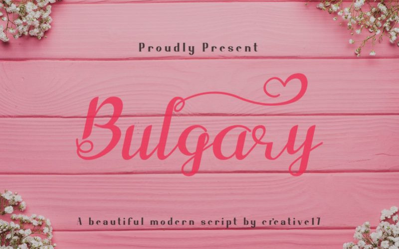 Bulgary Font