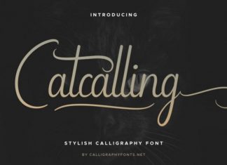 Catcalling Font