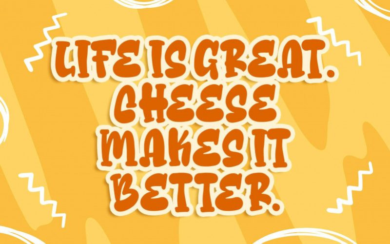 Cheese Sugar Font