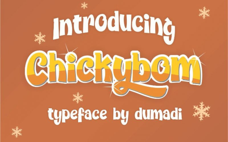 Chickybom Font