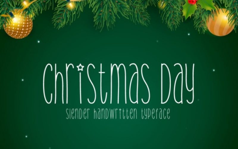 Christmas Day Font