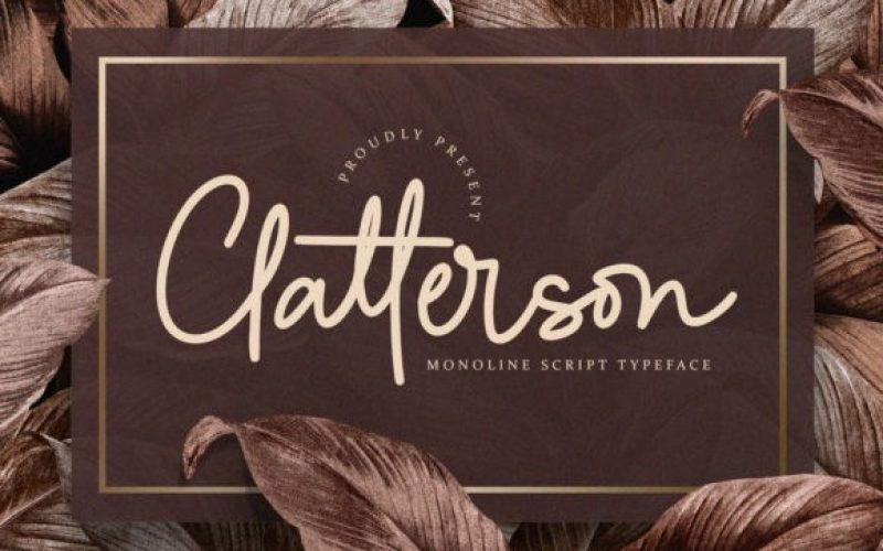 Clatterson Font