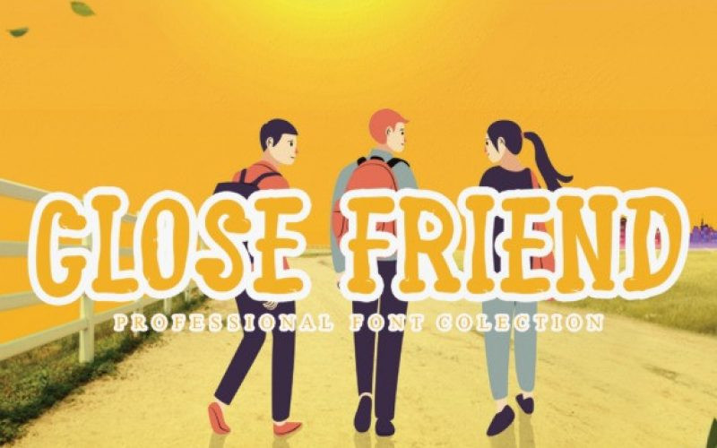 close-friend-font-demofont