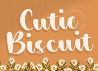 Cutie Biscuit Font