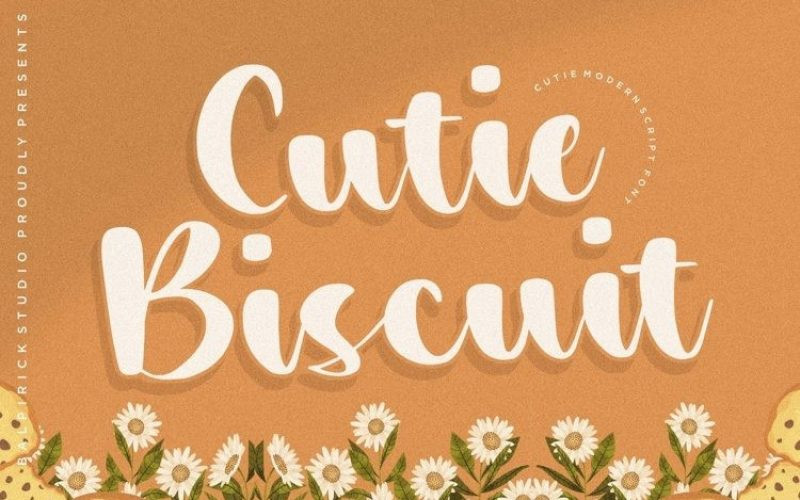 Cutie Biscuit Font