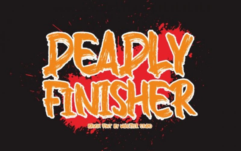 Deadly Finisher Font