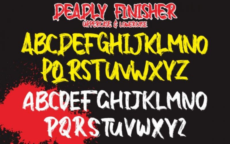 Deadly Finisher Font