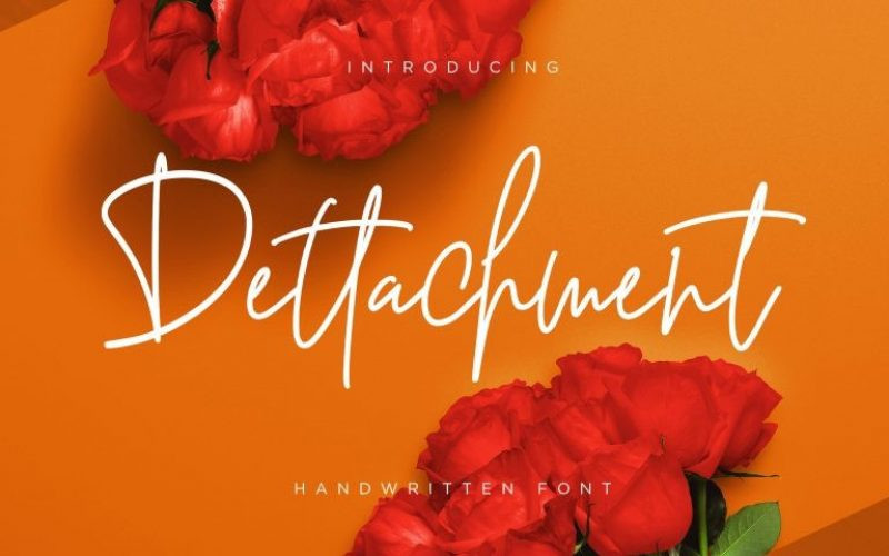 Dettachment Font