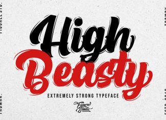High Beasty Font