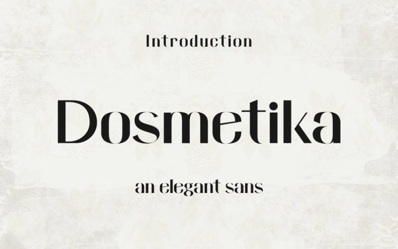 Domestika Font