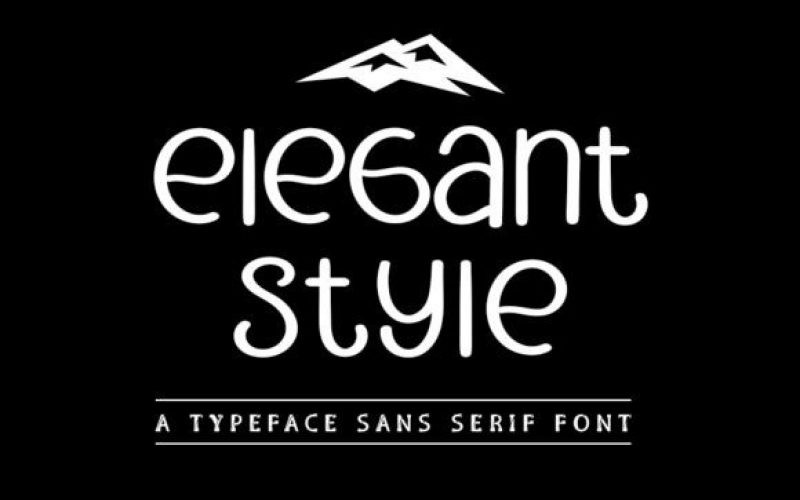 Elegant Style Font