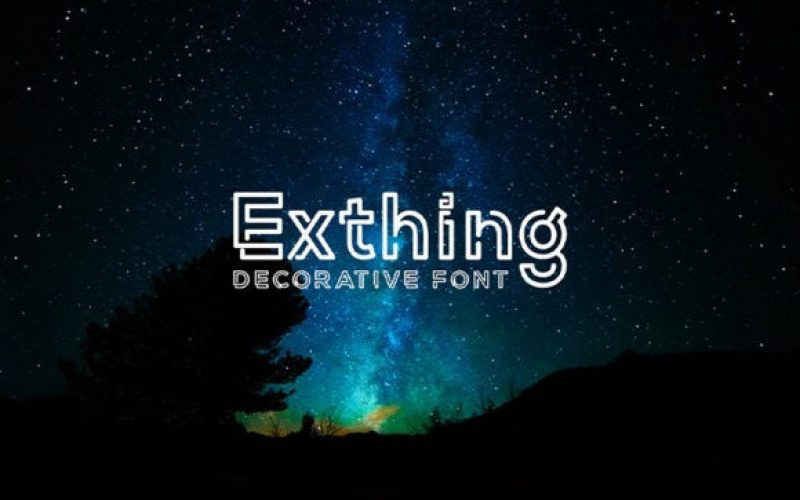 Exthing Font