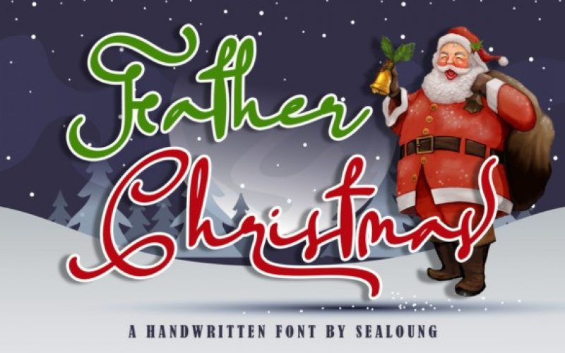 Father Christmas Font