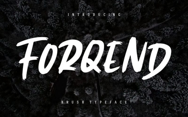 Forqend Font