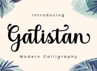 Galistan Font