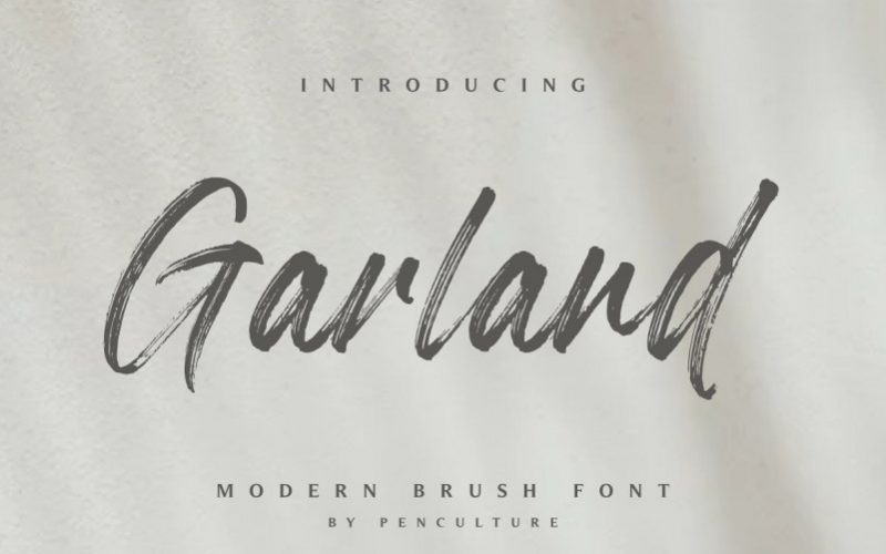 Garland Font