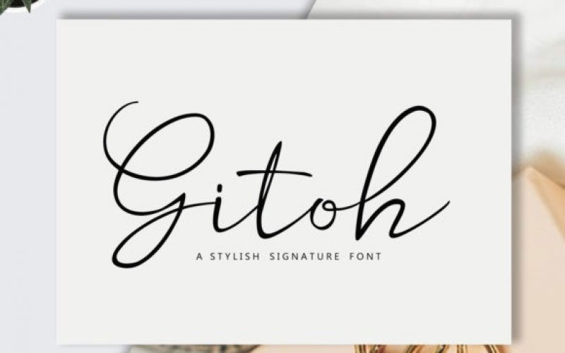 Gitoh Font