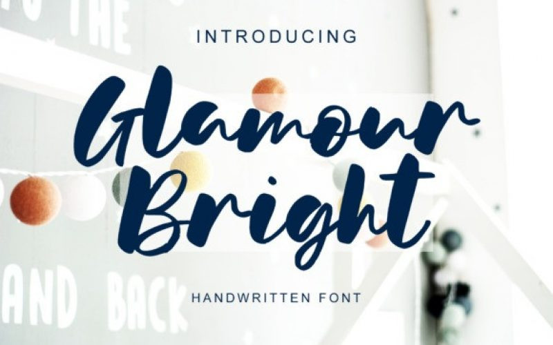 Glamour Bright Font