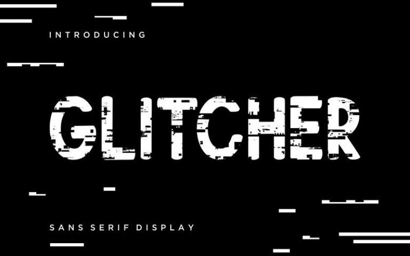 Glitcher Font